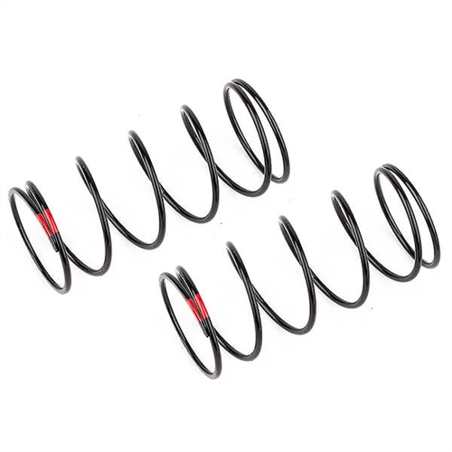 TEAM ASSOCIATED 13MM FRONT SHOCK SPRINGS RED 4.0LB/IN, L44,